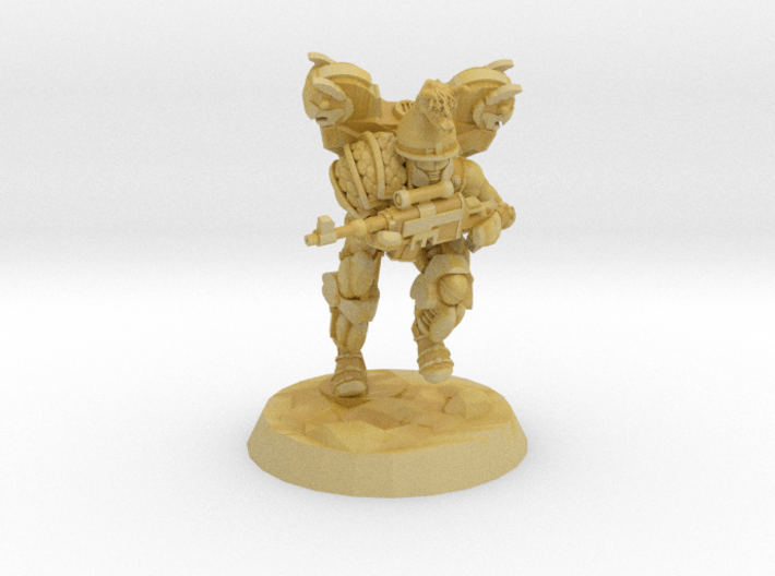 Space Persian Soldier 3d printed