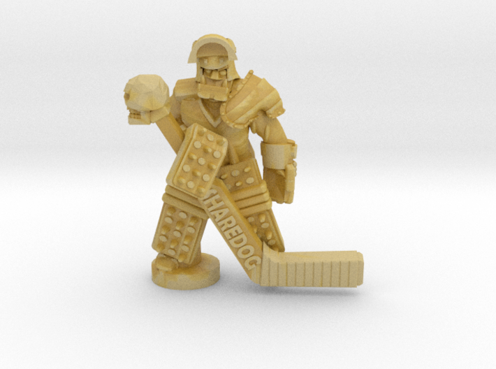 Orc Table Hockey Player Goalie 3d printed