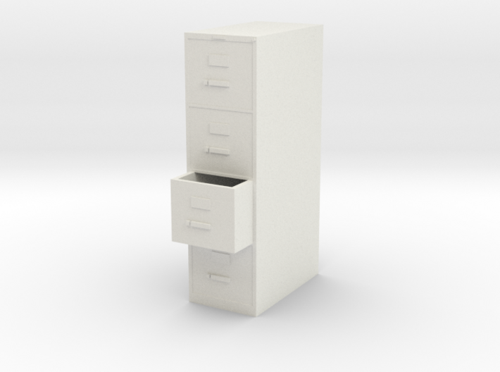 1:24 File Cabinet - Drawer 2 Open 3d printed