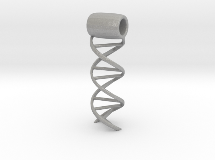 DNA Helix Charm 3d printed