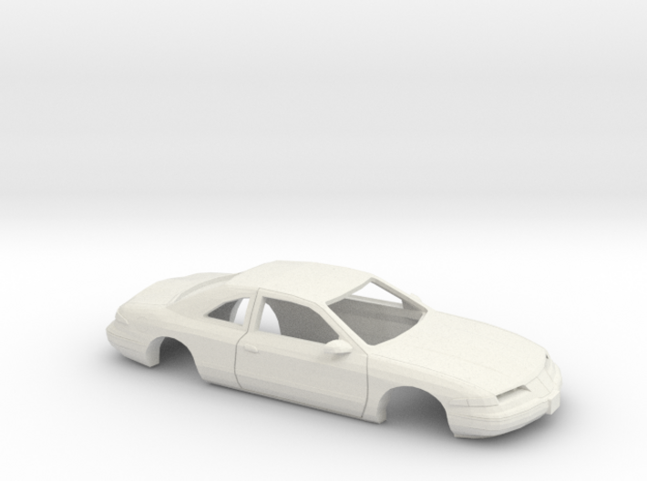 1/43 1993-96 Lincoln Mark VIII Shell 3d printed