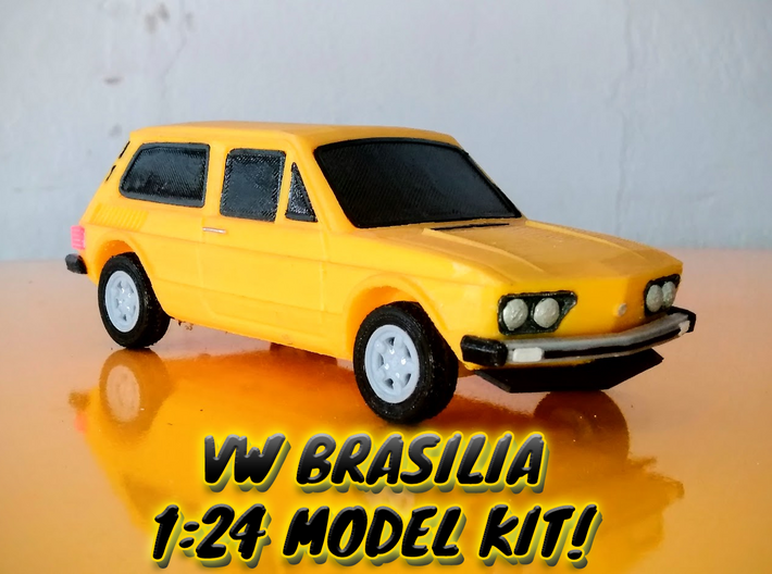 VW Brasilia 1/24 - Main Body