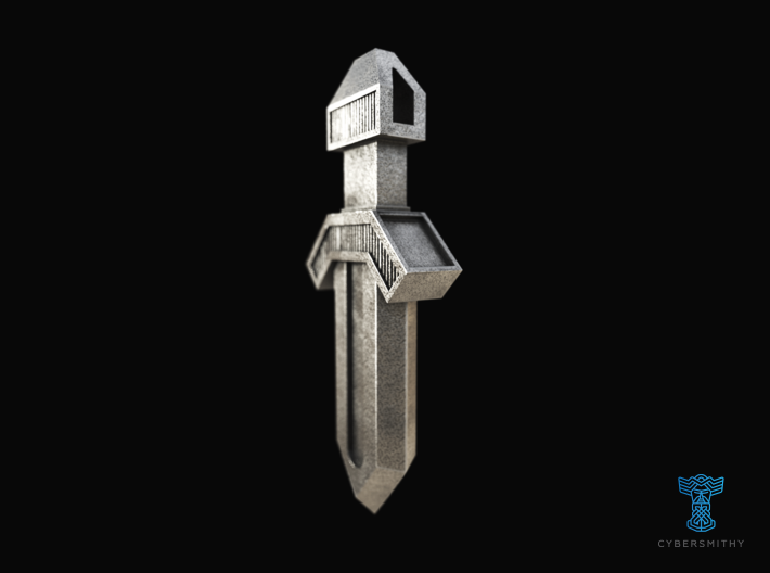 Sword Pendant 3d printed 