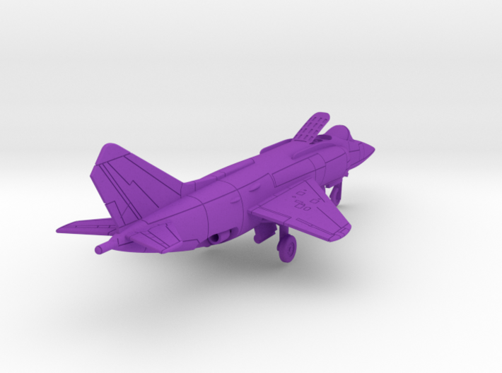 010E Yak-38 1/200 Unfolded Wing 3d printed