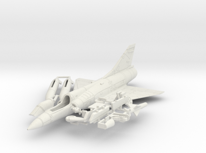 020D Mirage IIIEA 1/144 with Tanks and R530 3d printed