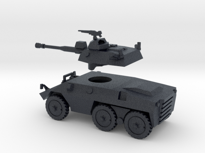 036A EE-9 Cascavel with Separated Turret 1/144 3d printed