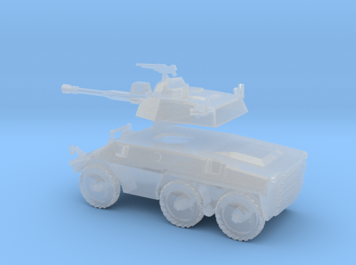 036D EE-9 Cascavel 1/100 with separate turret 3d printed