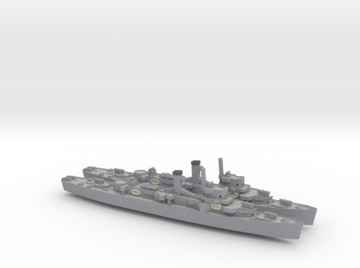 USS England x2 1/1800 3d printed