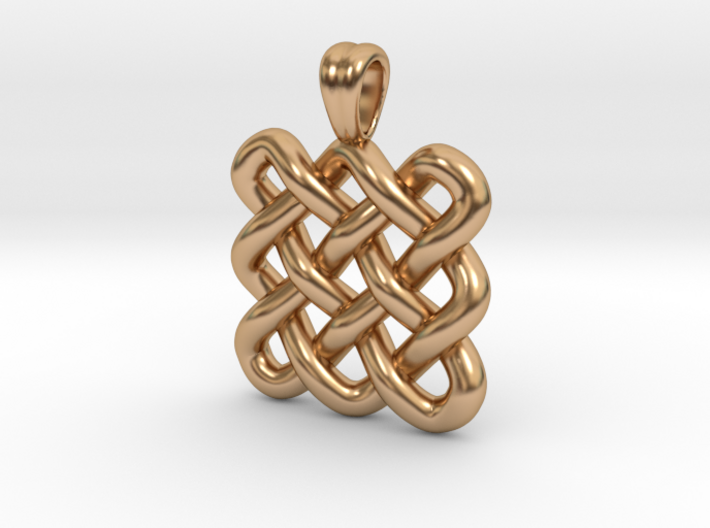 Square knot 3d printed