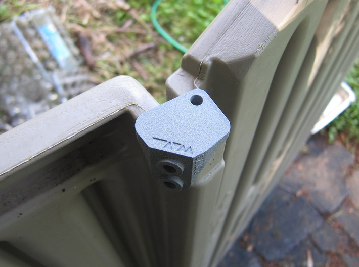 RIGHT Hinge for Rubbermaid Slide Lid Shed 3T17 3 3d printed 