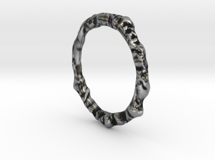 Organic Ring 3d printed