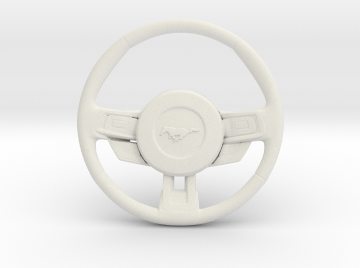 Mustang 2017 Steering wheel 3d printed