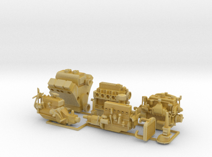 Engines &amp; Transmissions 3d printed