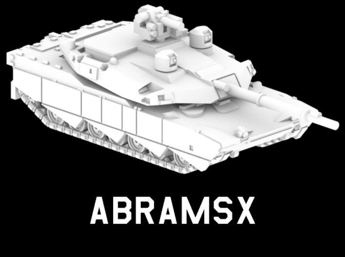 AbramsX 3d printed