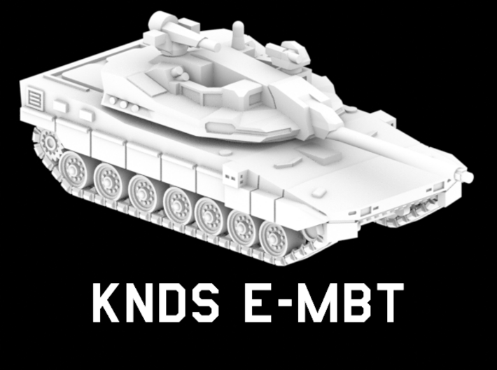 KNDS E-MBT 3d printed