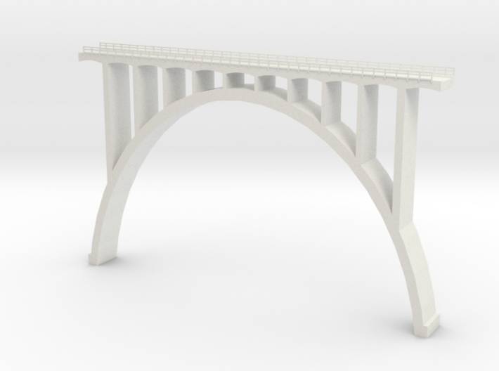 North Fork Bridge Section 2 N scale 3d printed