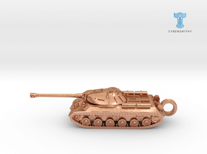 Tank - IS-3 - keychain 3d printed