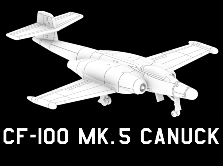 CF-100 Mk.5 Canuck 3d printed