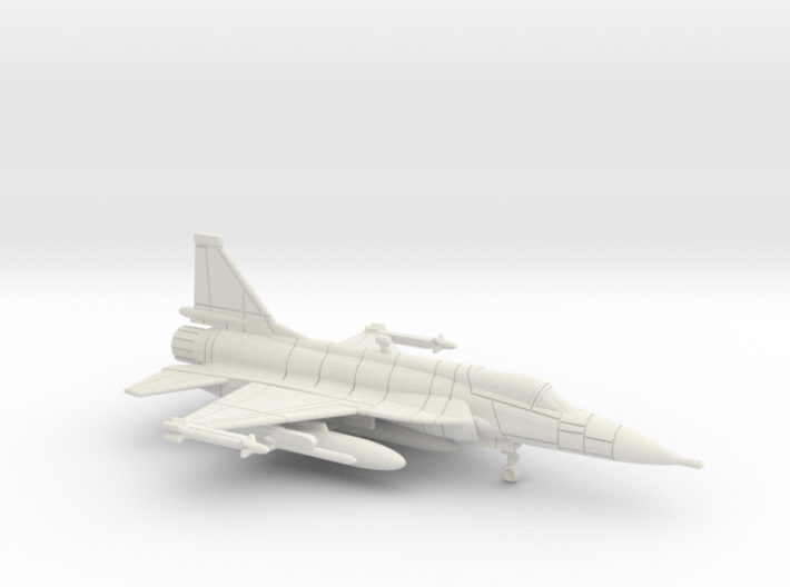 1:222 Scale JF-17A Thunder (Loaded, Deployed) 3d printed 