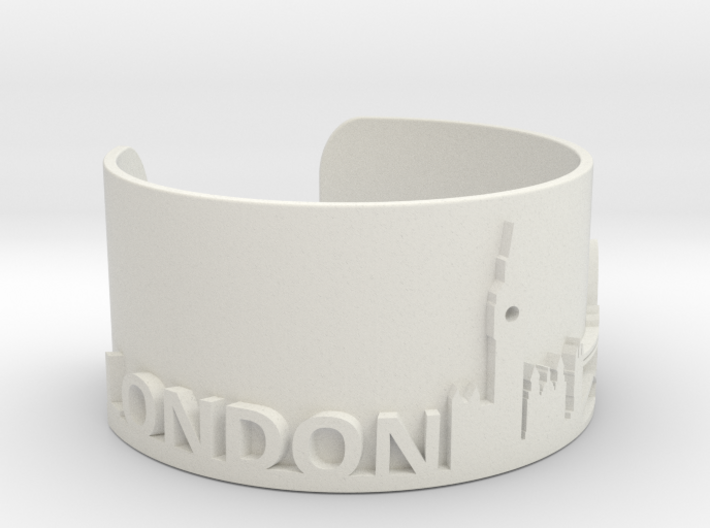 London Skyline Bracelet 3d printed