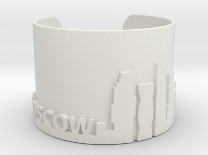 Moscow Skyline Ring 3d printed