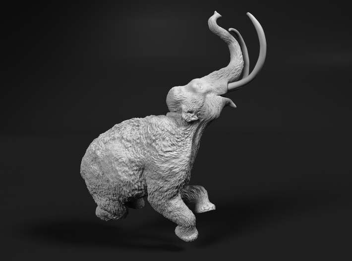 Woolly Mammoth 1:16 Male stuck in swamp 3d printed 