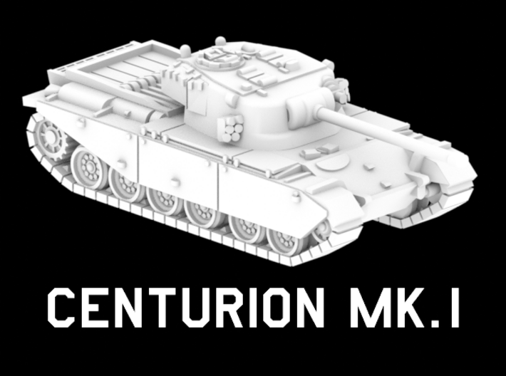 Centurion Mk.1 3d printed