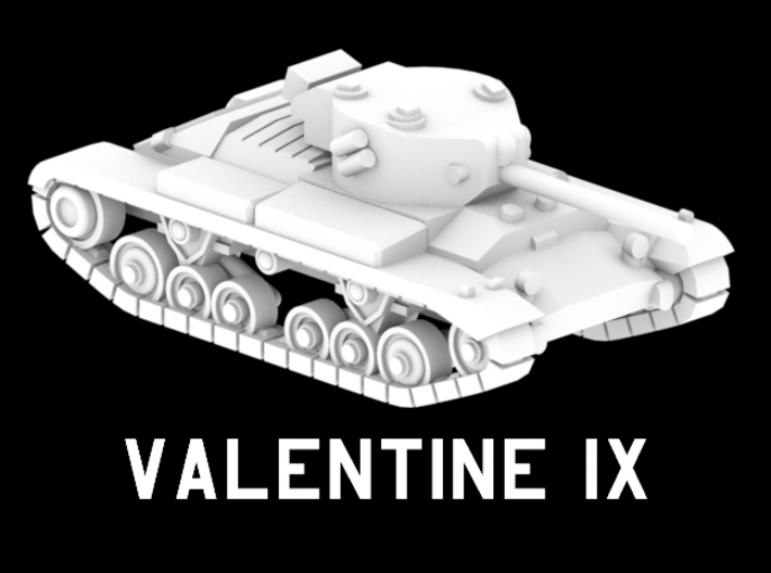Valentine IX 3d printed