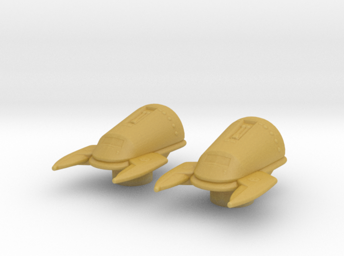 Ferengi Shuttle 1/1400 Attack Wing x2 3d printed