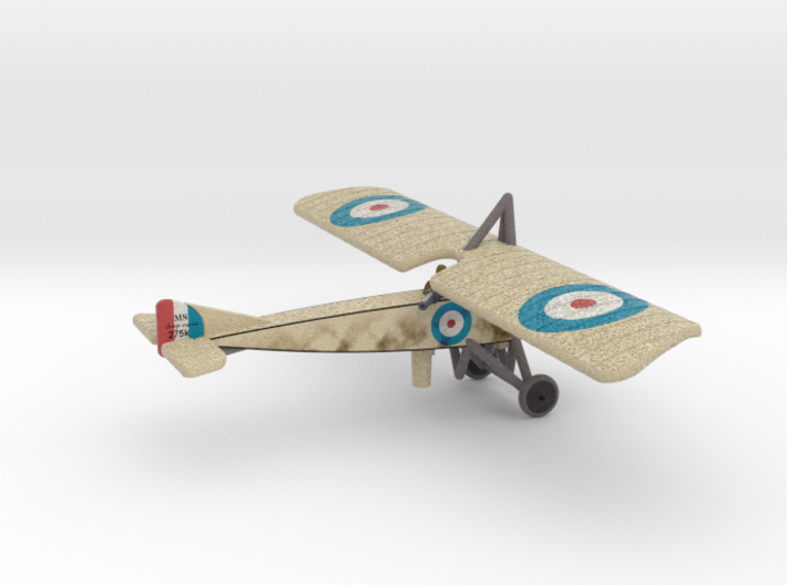 Morane-Saulnier Type L (full color) 3d printed 