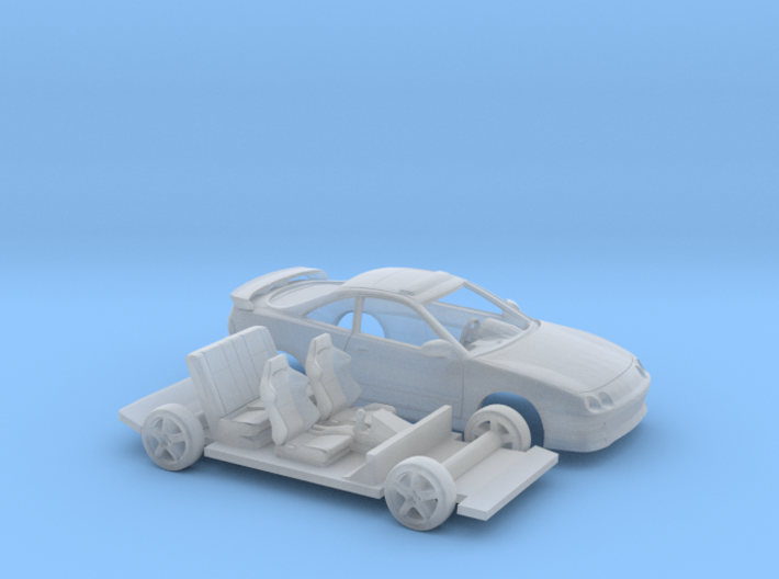 1/160 1996 Acura Integra Two Piece Kit 3d printed