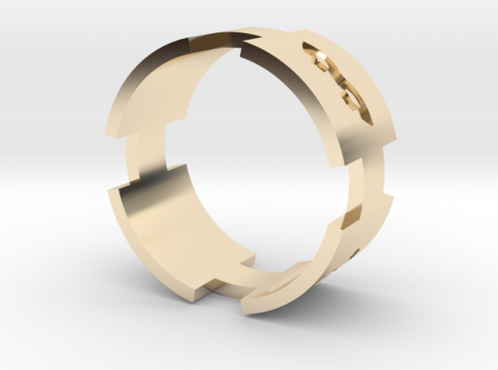 The Johari Ring 3d printed