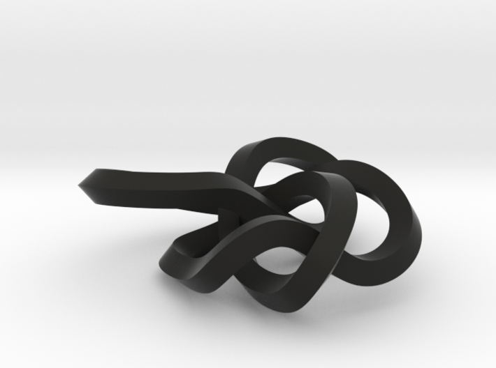 small 8-19 torus knot 3d printed