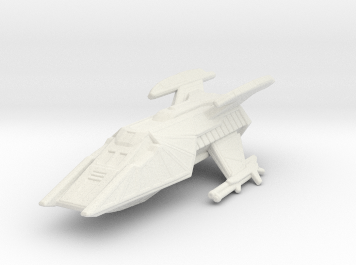 Klingon Toron Shuttle (STO) 1/350 Attack Wing 3d printed