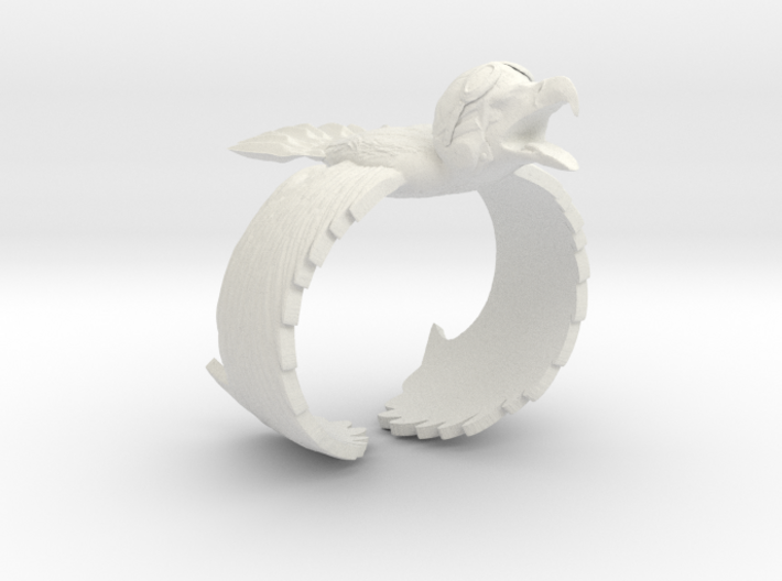 Eagle ring 3d printed