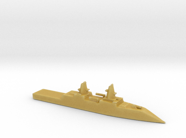1/3000 Scale Never was British Frigate Sea Wraith 3d printed