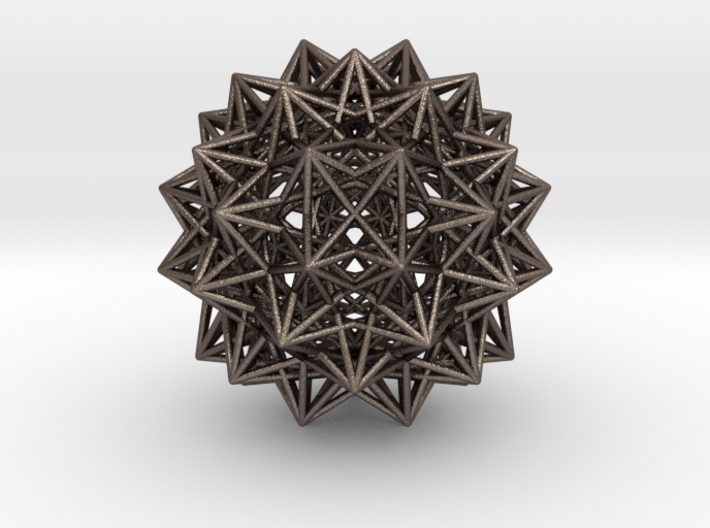 Compound of 20 Octahedra 3d printed