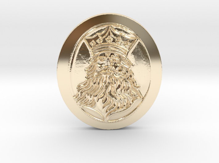 Lord Zeus Bespoke 100% REAL Coin 3d printed