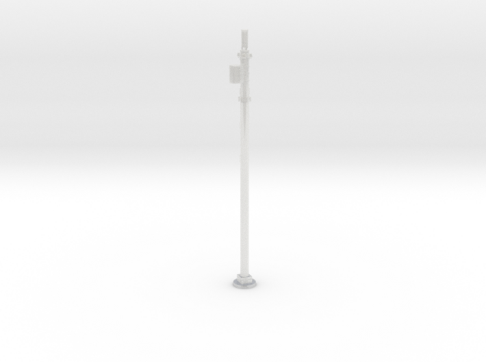 5G Tall Cell Tower Pole 1-87 HO Scale 3d printed
