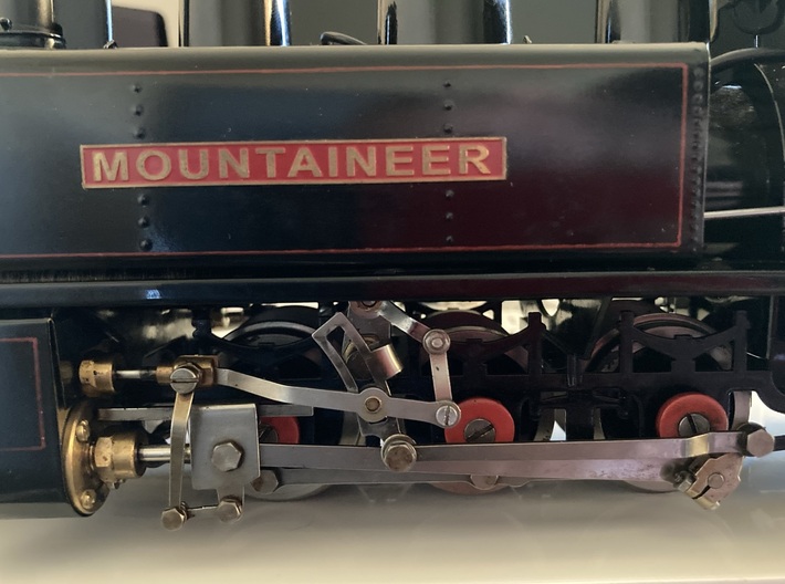 Roundhouse live steam Mountaineer Crank x2 3d printed 