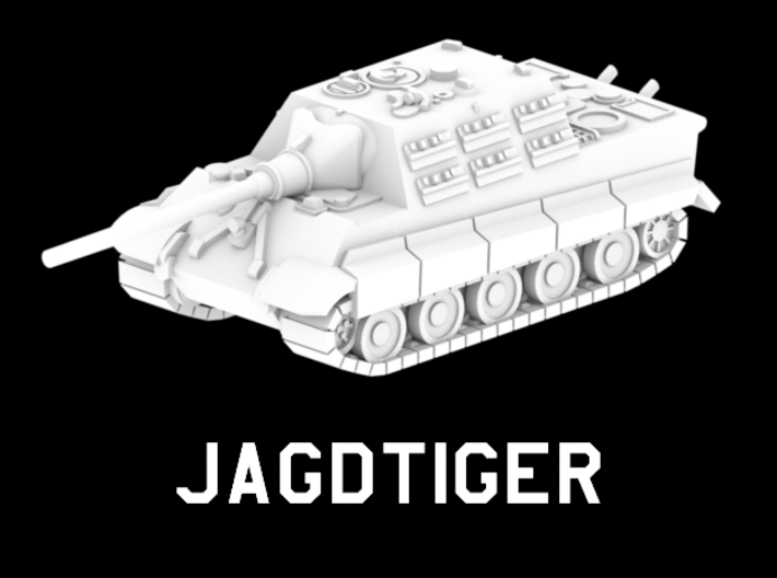 Jagdtiger 3d printed