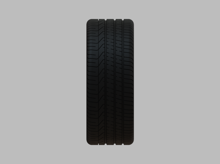 Miniature Konig Backbone Rim & Tire - 4x 3d printed Miniature Konig Backbone Rim & Tire - 4x