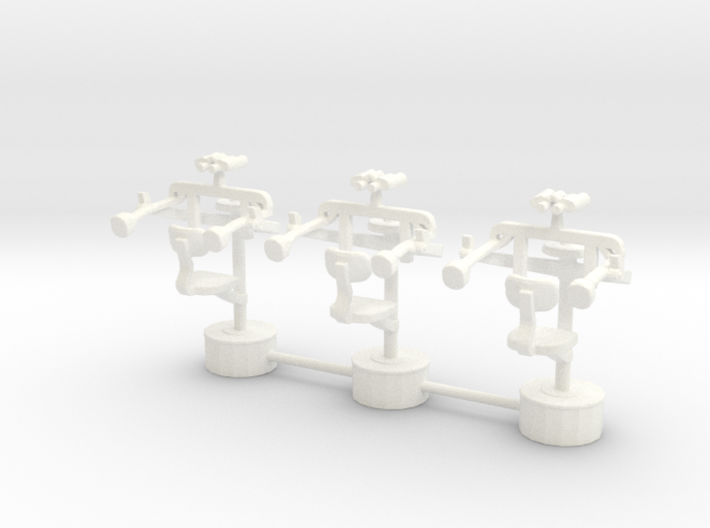 1/72 USN SkyLookOut Chairs 3d printed