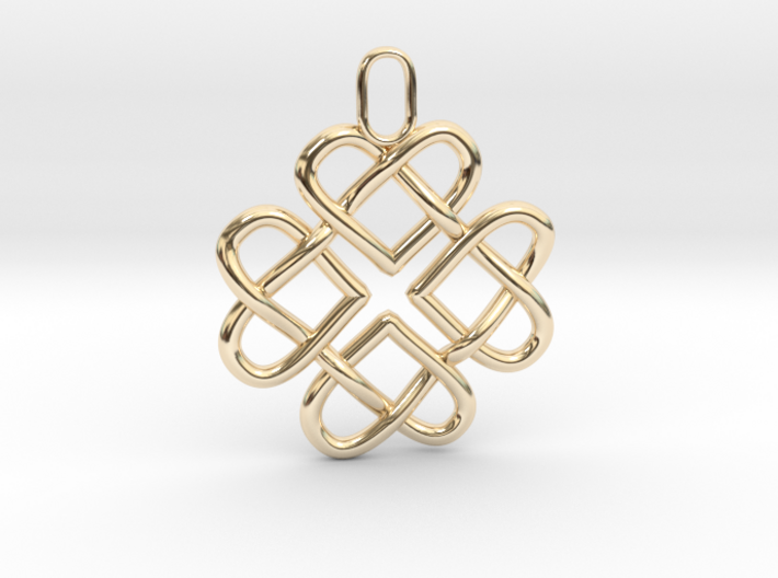 Celtic knot 1 3d printed