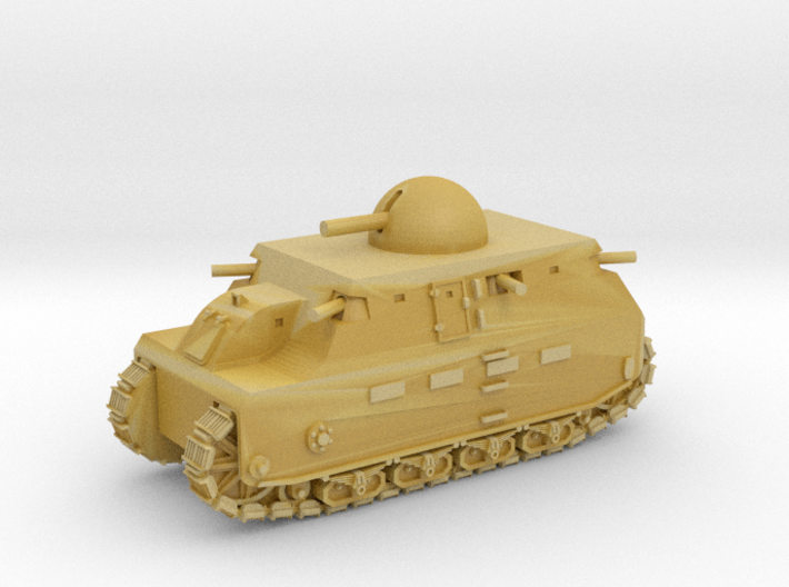 Fiat 2000 (6mm - 1/285 scale) 3d printed