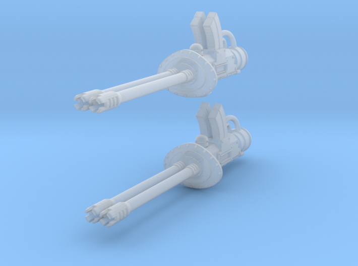 Mini Knight Autocannon Weapon 3D printed 3d printed