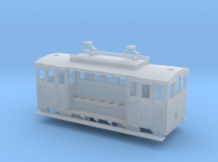 HO Scale Historic Wellington Cable Car 3d printed