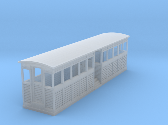 Tramway style coach (full closed) 3d printed