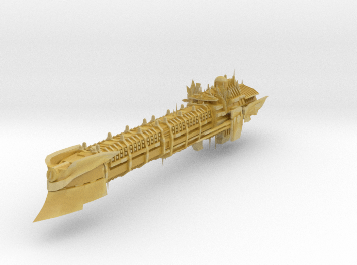 Imperial Legion Long Cruiser - Armament Concept 4 3d printed