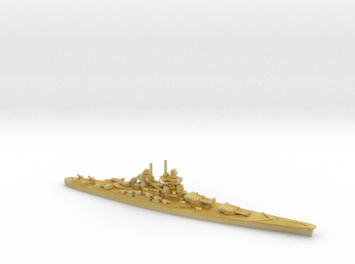 French Battleship Jean Bart (Post War) 3d printed